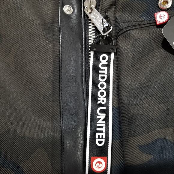 NWT Outdoor United Parka Small Camo Hercules Storm Waterproof Waxed Coating - Picture 11 of 16